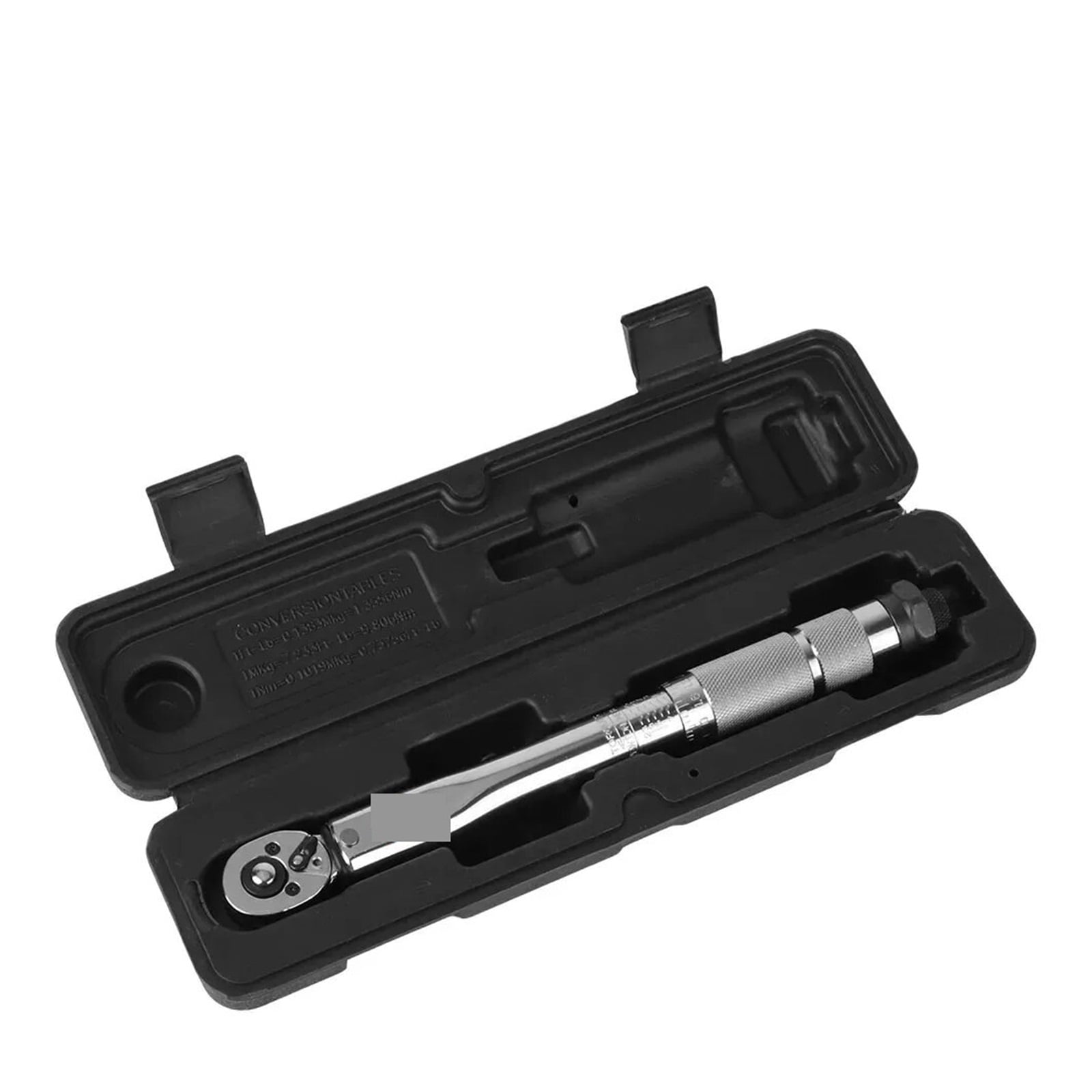 5-25N.m Micrometer Car Motorbike Disassembly Tool Professional Adjustable Torque Wrench 1/4'' Drive Spanner Hand Tool 3/8Adapter