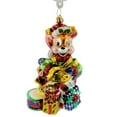 thumbnail image 1 of 5.25In Deerly Wrapped, Glass, Ornament Christmas Reindeer Dee 1015171, 1 of 2