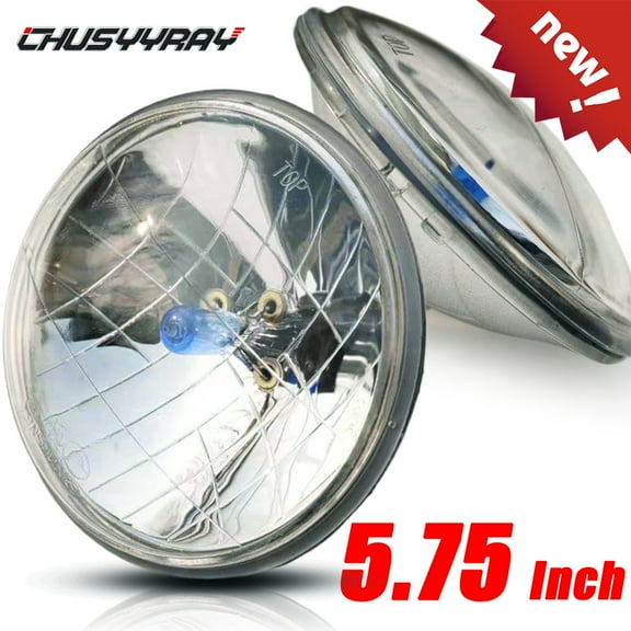 5 3/4" 5.75" LED Headlights High Low Beam DRL Lamp Compatible with Chevy Corvette C3 1968-1982 2Pcs