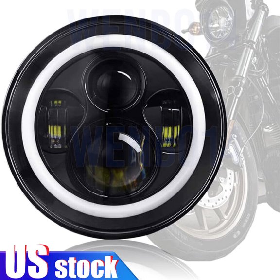 5-3/4"5.75inch LED Hi/Lo Headlight for Harley Motorcycle Projector Lamp