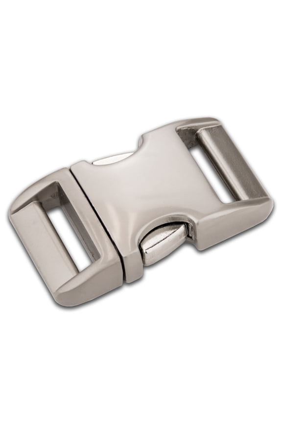 5 - 3/4 inch Satin Aluminum Side Release Buckles