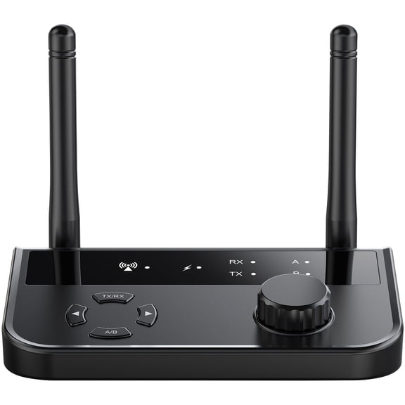 Toyandona 5.3 Audio Adapter Black ABS Plastic Home Use Multi-Functional Small and Portable