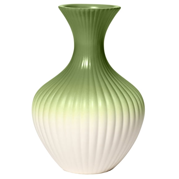 Temi Coker for Walmart Ceramic Decorative Vase, Green