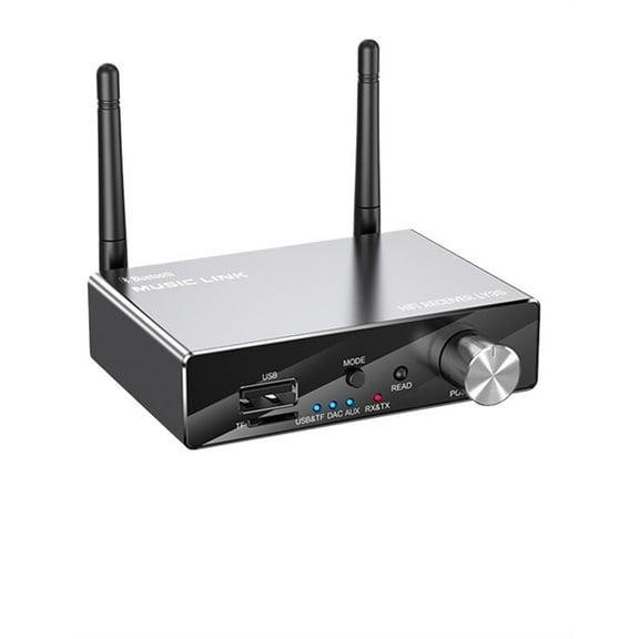 5.3 Transmitter Receiver Stereo Low Latency AUX 3.5mm Optical Wireless Music Audio Adapter Remote Control For TV PC ,Precision Control