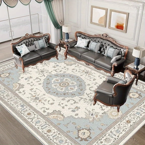 5.3'x7.5' room carpet bedroom persian carpet geometric area rug kitchen area rug moody area rug