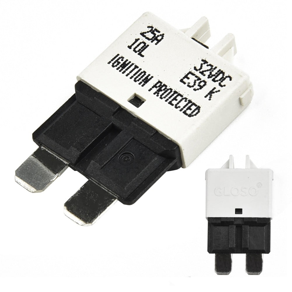 S/M Size DC 14V Auto Car Reset Mini Fuse 5A/7.5A/10A/15A/20A/25A/30A Automatic Reset ATM Circuit Breaker Blade Fuse For Auto Car