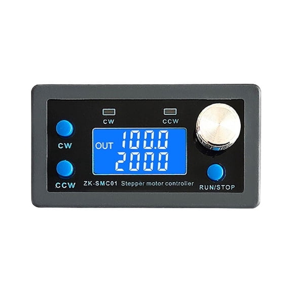 5-30V Stepper Motor Controller, Adjustable Motor Control Module with Display for Industrial and Electrical Applications