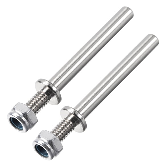 5/32 Inch Diameter X 1.7 Inch Length Landing Gear Steel Axle Shaft Drive Axle for RC Airplane - 2PCS