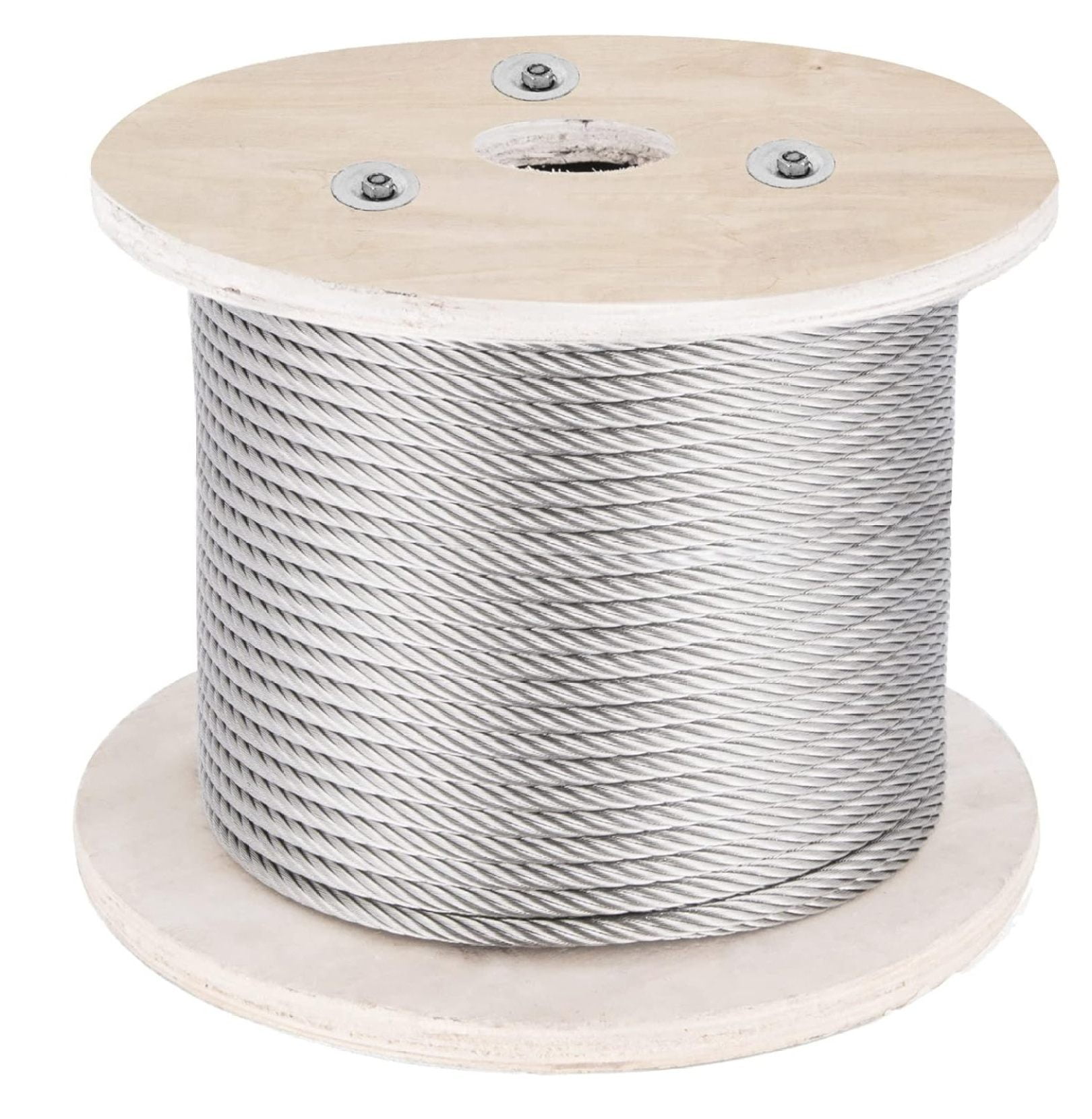 5/32 Stainless Steel Cable, 500FT T316 Wire Rope 1x19 Marine Grade ...
