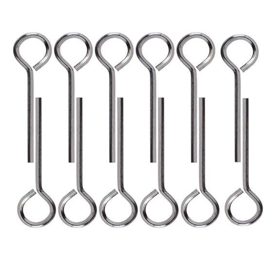 5/32” Standard Hex Dogging Key with Full Loop, Allen Wrench Door Key for Push Bar Panic Exit Devices, Solid Metal