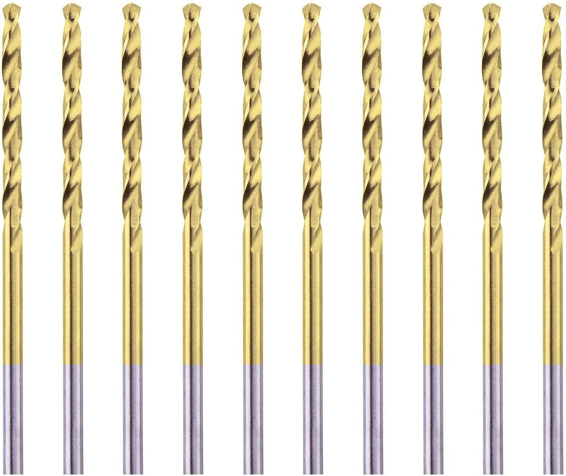 Pack Of 12, 1/4-Inch Titanium Nitride Coated Drill Bahrain - View #10