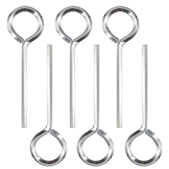 5/32 inch Standard Hex Dogging Key Allen Wrench Door Key for Push Bar Panic Exit Devices - 6 Pack