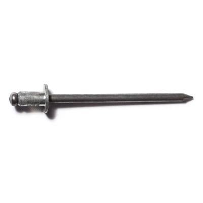 5/32" x 1/8" Dome Head Steel Rivets (100 pcs.)