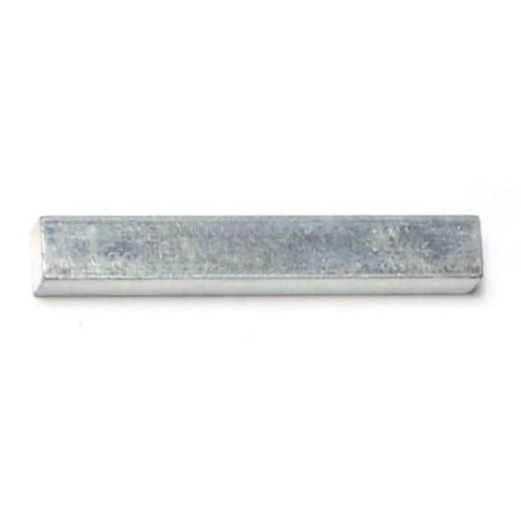5/32" x 5/32" x 1-1/2" Zinc Plated Steel Square Machine Keys (10 pcs.)