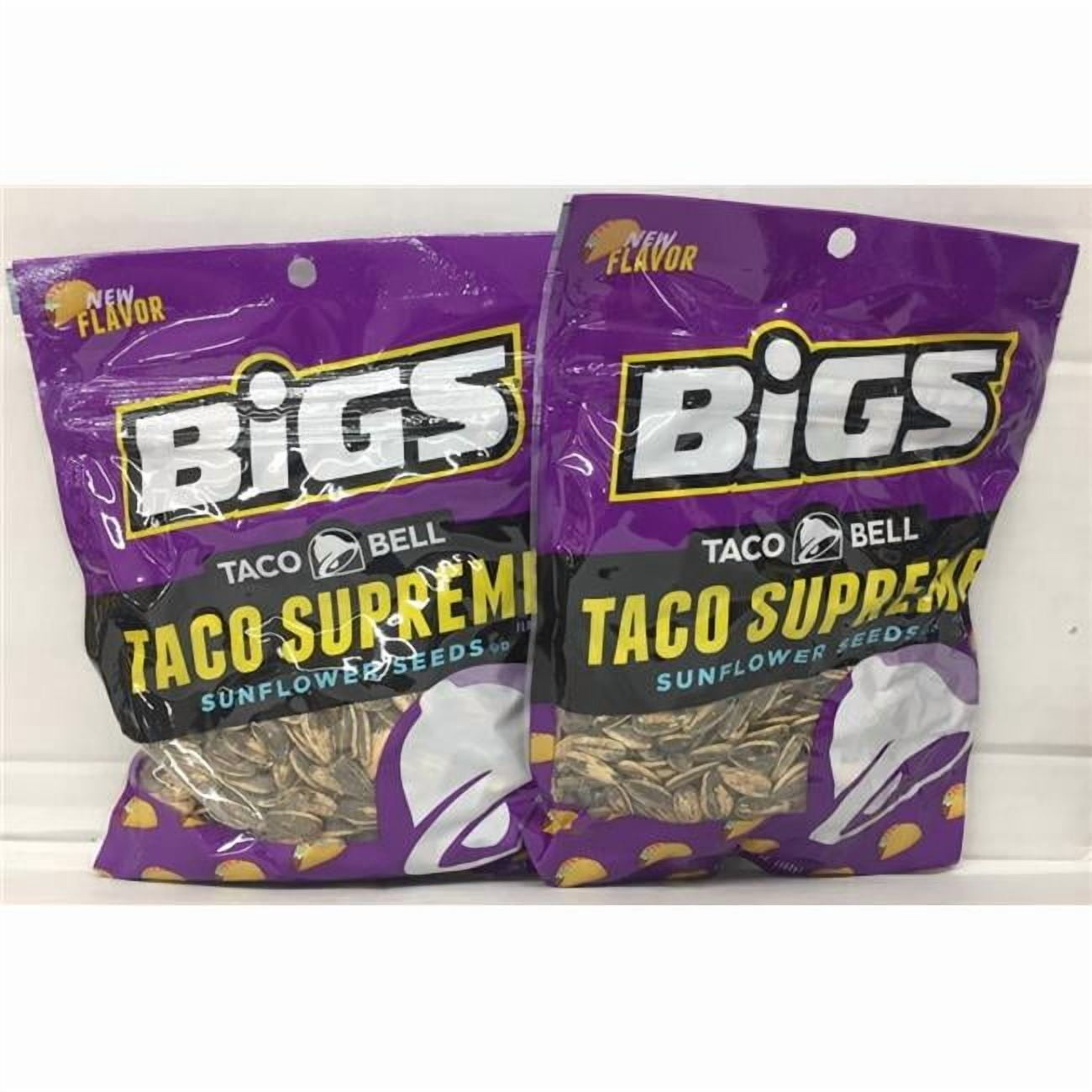 5.35 oz Bell Taco Supreme Sunflower Seeds - Pack of 8