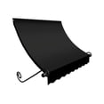 thumbnail image 1 of 5.38 ft. Charleston Window & Entry Awning, Black - 31 x 24 in., 1 of 1