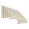 thumbnail image 1 of 5.38 ft. New Yorker Window & Entry Awning, Linen & White - 31 x 24 in., 1 of 1