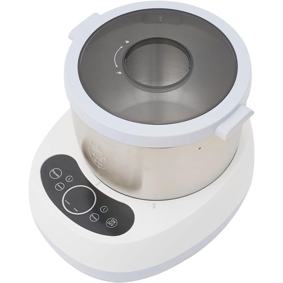 5.3QT Electric Dough Maker with Fermentation,230W Dough stand Mixer Machine with Digital Screen,Automatic Kneading Machine for Bakery (Blue)