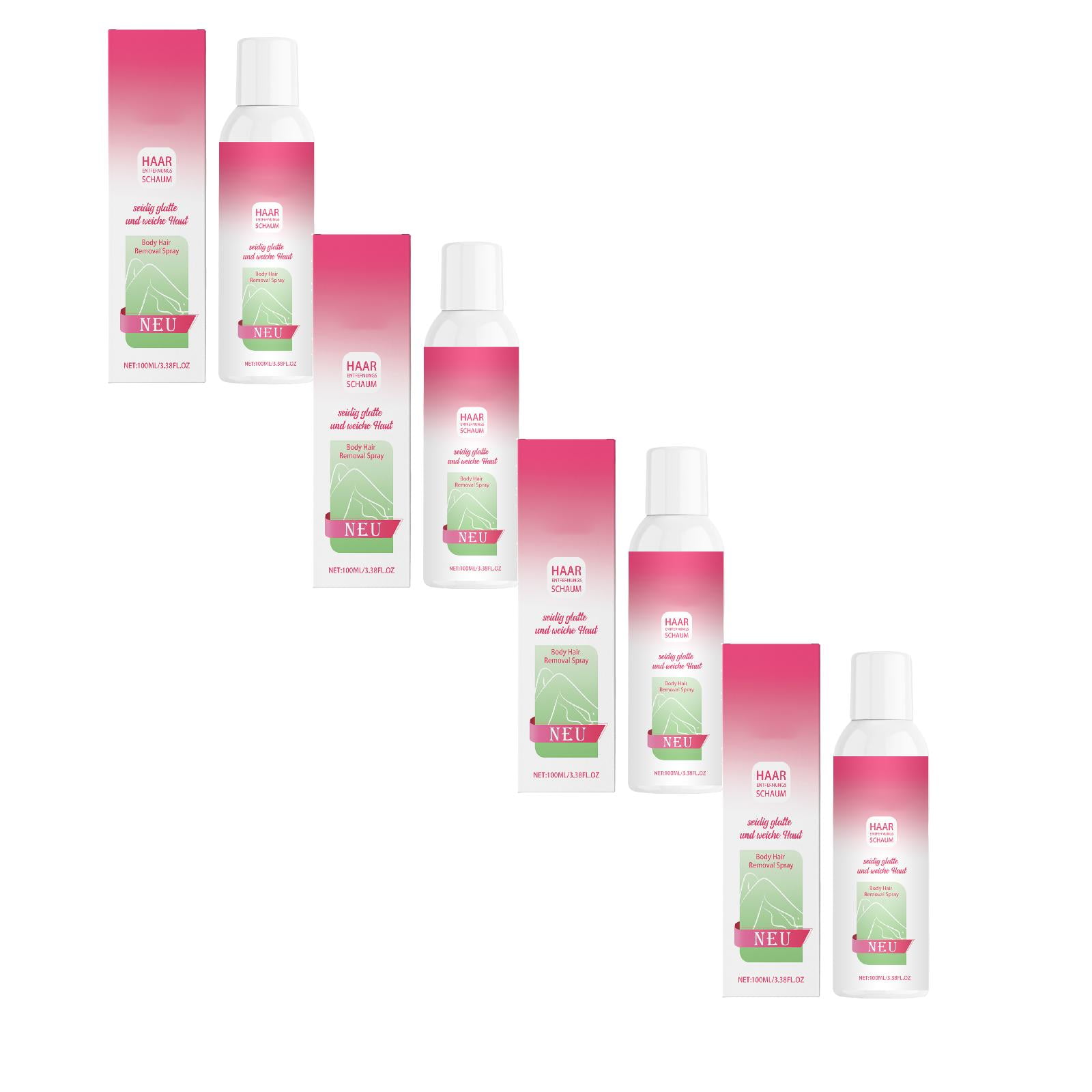 5/4/3/2/1pcs HairRemovalSpray Kit,Mild Hair Removal Mousse,Gentle Care ...