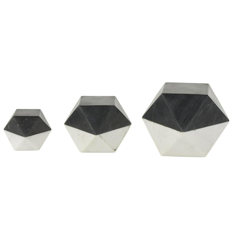 MARBLE CUBE SET BLACK MARBLE CUBE SET BLACK