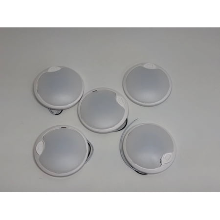 (5) 4.5" Round Surface Mount 12 LED Interior Dome Light RV Trailer Truck Camper