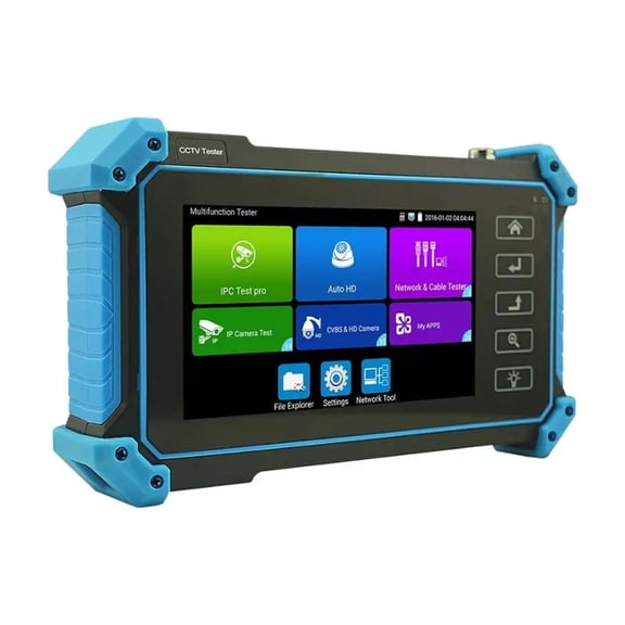 5.4 Inch IPC-5200 Plus Full 8MP IP CVI TVI AHD SDI Analog 6 IN 1 VGA & 4K HD Input IP Camera Tester