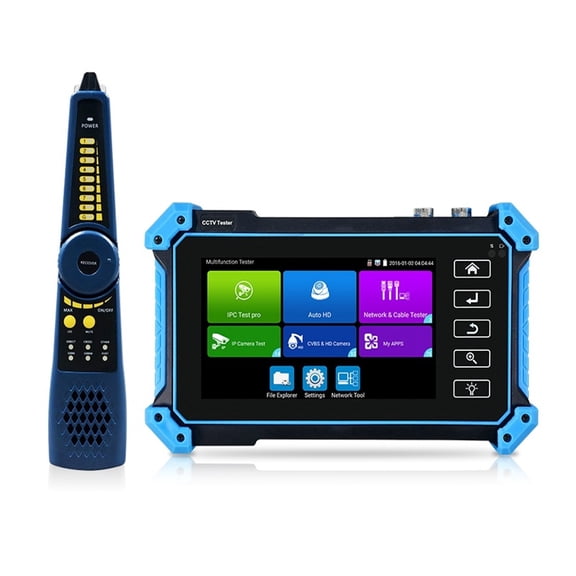 5.4 Inch IPC-5200 Plus Full 8MP IP CVI TVI AHD SDI Analog 6 IN 1 VGA & 4K HD Input IP Camera Tester
