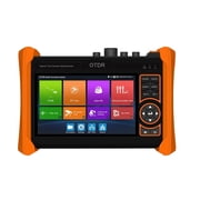5.4 Inch Ip Cctv Camera Tester Handheld 4K H.265 8MP ADH/TVI/CVI OPM VFL Fiber Cable Tester, Combined With OTDR MT-6510