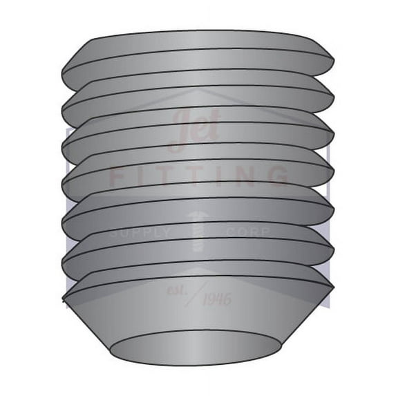 5-40 x 1/8" Cup Point Socket Set Screws | Alloy Steel | Coarse Thread | Black Oxide | Made in U.S.A. (Quantity: 100)