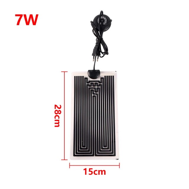 545W Reptile Vivarium Heat Mat With A 10Level Regulator Pets Heating