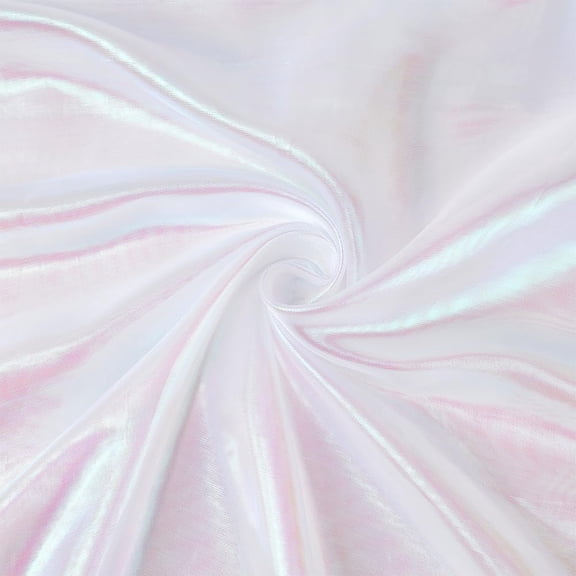 5.47 Yards/5m Iridescent Fabric Organza Fabric 59Inchs Wide Colorful Iridescent Holographic Gauze Fabric for Wedding Dress Fashion Crafts Decorations Backdrop Christmas Craft Supplies Colorful