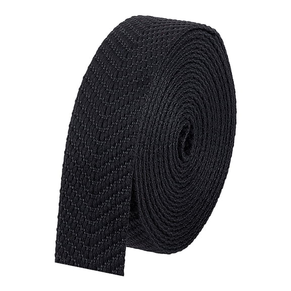 5.47 Yards Polycotton Webbing Jacquard Webbing with V Pattern Flat Webbing for Webbing Bag Handles for DIY