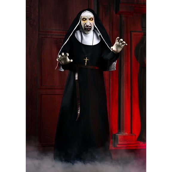 5.4FT The Nun Animatronic Prop Decoration | Halloween Animatronics