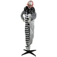 thumbnail image 1 of Northlight 5.5' Animated Standing Clown with Glowing Eyes Halloween Decoration, 1 of 8