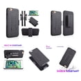 thumbnail image 1 of For 5.5" Apple iPhone 6 Plus Built-in Kickstand 2-Layer Protections Hard Back Cover Shockproof Resistant Belt Clip Heavy Duty Impact Bumper Phone Case [Black], 1 of 4
