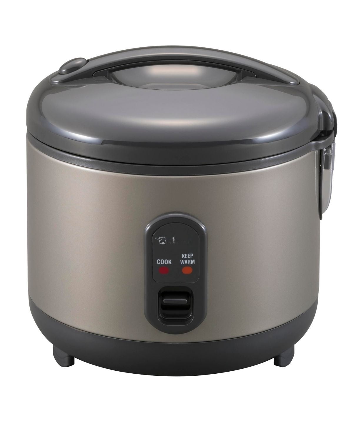 5.5 Cups Automatic Rice Cooker and Warmer with One-Touch Operation and Locking Lid