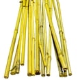 thumbnail image 1 of 5.5 Feet Long Natural Thick Yellow Bamboo Poles 0.5 in WIDE - Pack of 20, 1 of 3