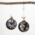 thumbnail image 1 of 5.5"H and 5"H Sullivans Patterned Woodland Ornaments - Set of 2, Multicolored Christmas Ornaments, 1 of 3