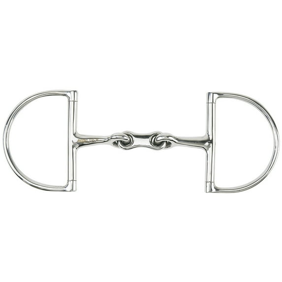5.5 In Centaur Horse Bit Stainless Steel Hunter Dee Snaffle D Ring