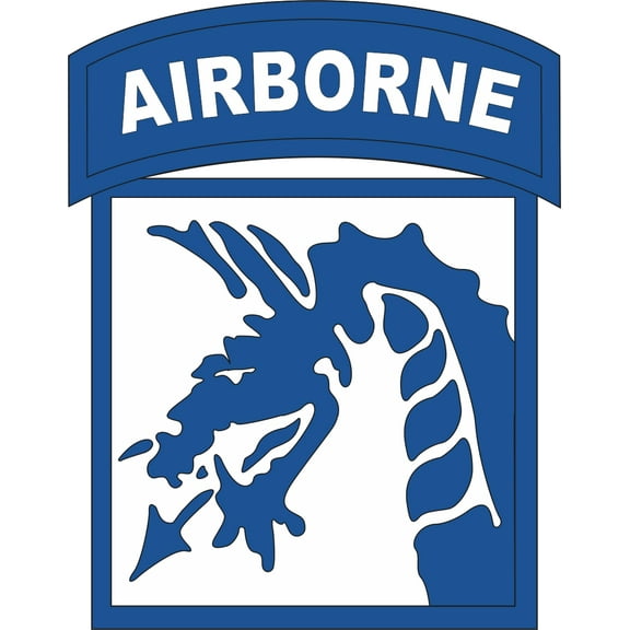 5.5 Inch 18th Airborne Corps Patch Vinyl Transfer Decal