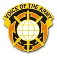 thumbnail image 1 of 5.5 Inch 9th Signal Command Unit Crest Vinyl Transfer Decal, 1 of 1