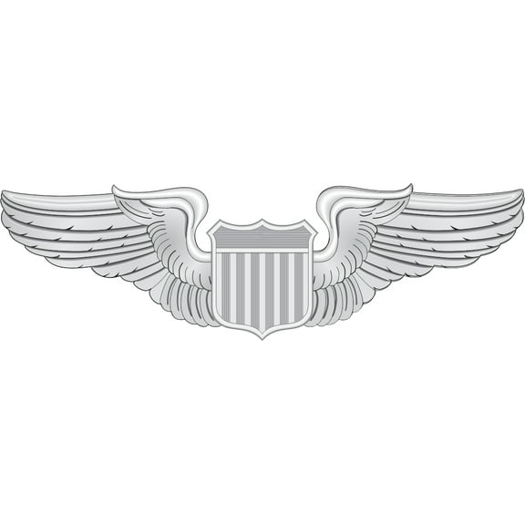 5.5 Inch Air Force Pilot Wings Decal
