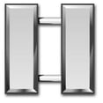 thumbnail image 1 of 5.5 Inch Army Captain Rank Vinyl Sticker, 1 of 1
