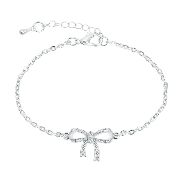 5.5 Inch Bow Bracelet Bracelets for Women Adjustable Bow Bangle - Bracelets for Women Adjustable Bracelets Bangle Bracelets - For Daily Styling & Gift Giving