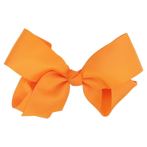 5.5 Inch Grosgrain Hair Bow Clip For Woman And Girls