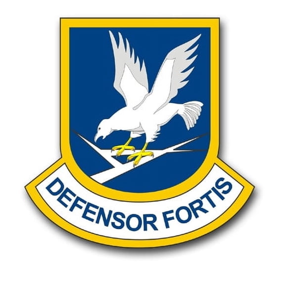 5.5 Inch DEFENSOR FORTIS MILITARY VINYL TRANSFER DECAL