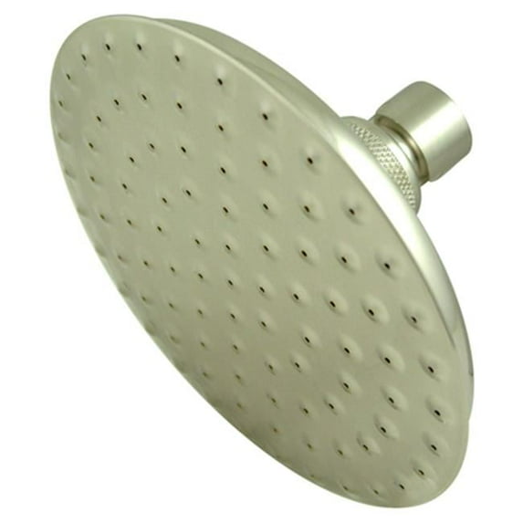 5-.5 Inch Diameter Brass Shower Head - Satin Nickel
