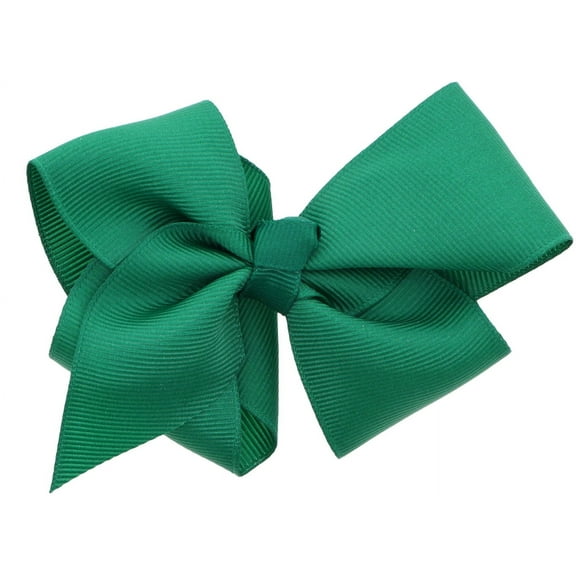 5.5 Inch Grosgrain Hair Bow Clip For Woman And Girls
