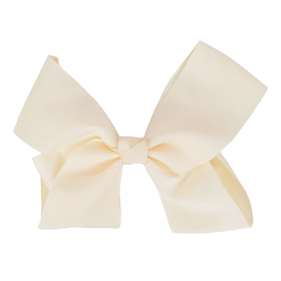 5.5 Inch Grosgrain Hair Bow Clip For Woman And Girls