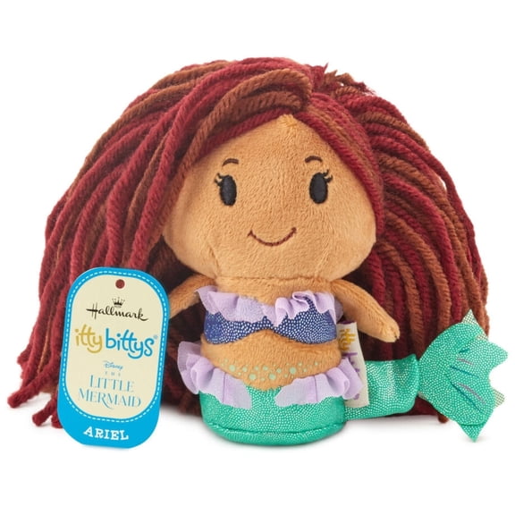 5.5 Inch Hallmark Disney Princess The Little Mermaid Ariel Itty Bitty Plush